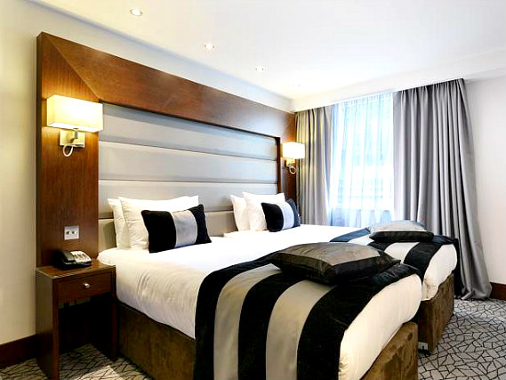 A twin room at Park Grand Paddington Court is perfect for two guests