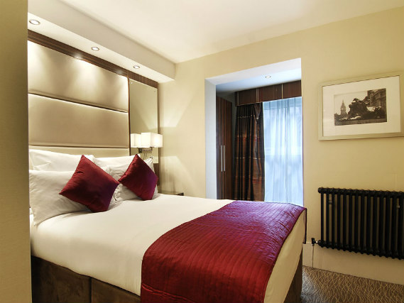 A double room at Grand Royale London Hyde Park is perfect for a couple