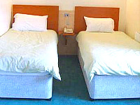 A typical Twin Room at the Kensington West