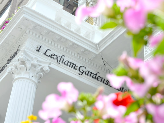 Lexham Gardens Hotel, Außenansicht