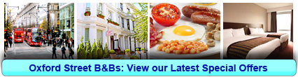 Buchen Sie Bed and Breakfasts near Oxford Street