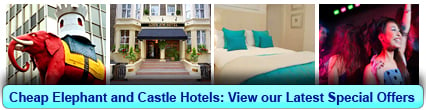 Buchen Sie Preiswerte Hotels in Elephant and Castle