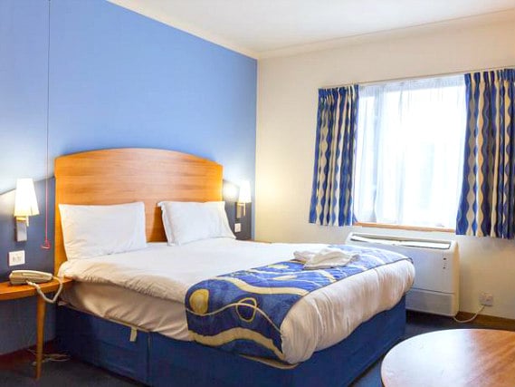 A double room at London Wembley International Hotel is perfect for a couple