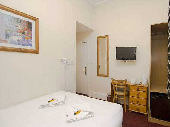 Ein Doppelzimmer im Royal London Hotel
