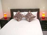 A double room at the Hotel 43, London