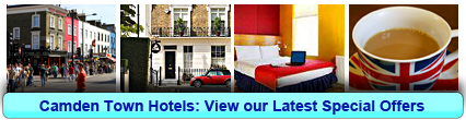Camden Town Hotels: Book from only £18.00 per person!
