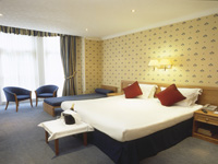 A double room at Burns Hotel London