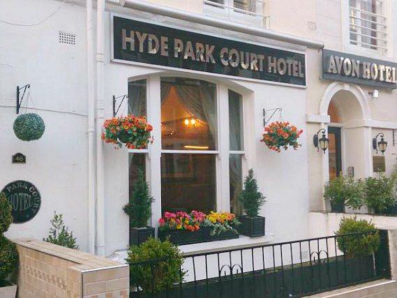 Fachada de Hyde Park Court Hotel