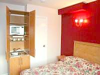 A typical ensuite double room