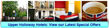 Upper Holloway Hotels: Book from only £21.25 per person!