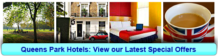 Queens Park Hotels: Book from only £18.00 per person!