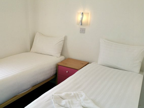 Une chambre avec lits jumeaux de Princess Hotel