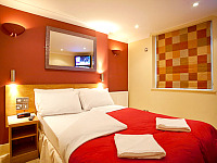 A double room at Melville Hotel