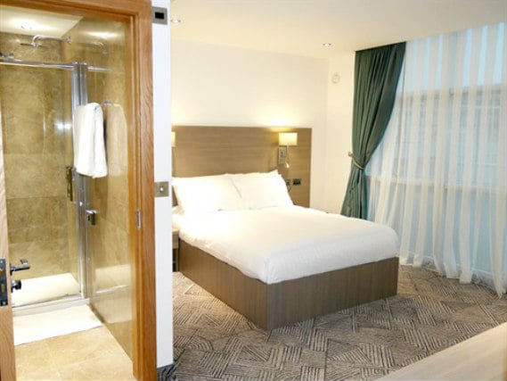 Chambre double de The Lion and Key Hotel