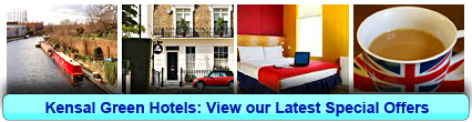 Kensal Green Hotels: Book from only £16.33 per person!