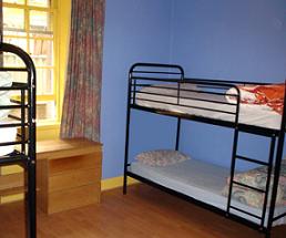 Cowgate Tourist Hostel dorms are clean and spacious
