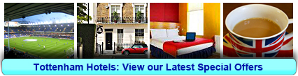 Tottenham Hotels: Book from only £22.50 per person!