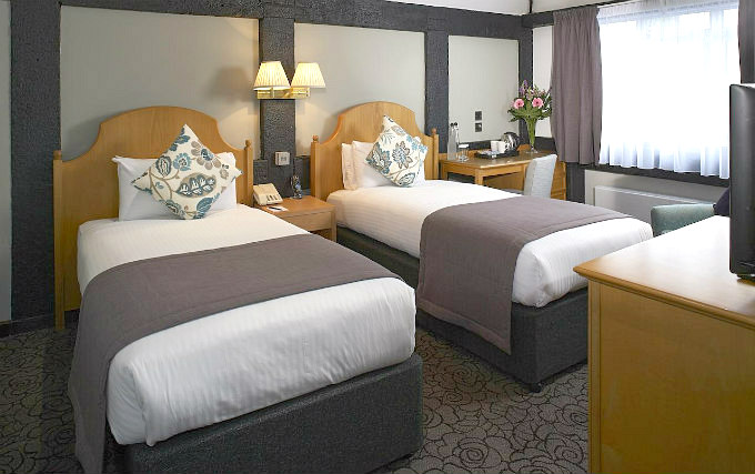 Twin room at Copthorne Gatwick Hotel