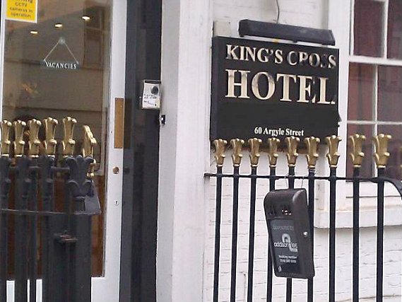 Kings Cross Hotel London, vue d'extérieur