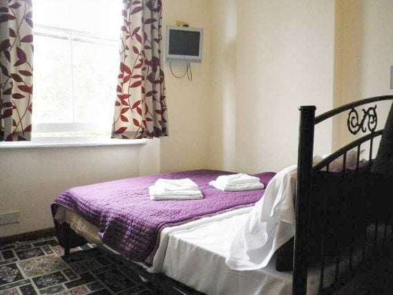 A double room at Hyde Park Court Hotel is perfect for a couple