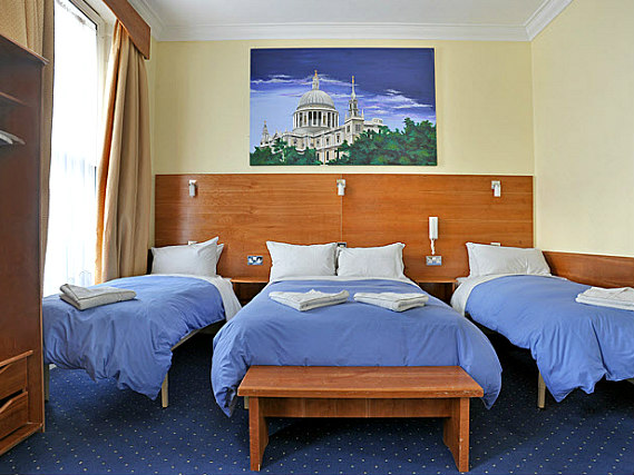 Quad rooms at Jesmond Dene Hotel are the ideal choice for groups of friends or families