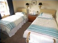A typical twin room at Chalmers Bed & Breakfast