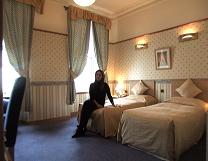 A typical twin room