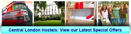 Click here to book a central London Hostels now!