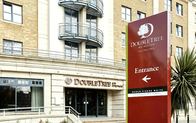 An exterior view of DoubleTree by Hilton London Angel Kings Cross
