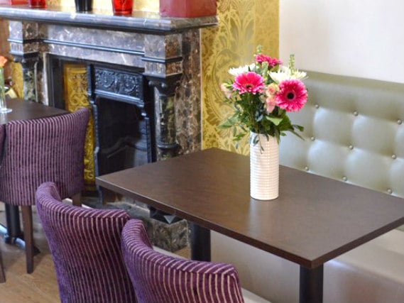 A place to eat at Lexham Gardens Hotel