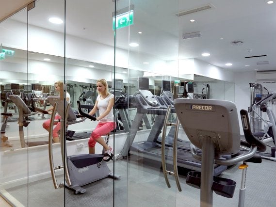 Comfortable gym at Best Western Palm Hotel London