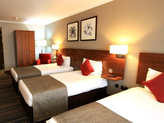 Rest easy in a comfortable bed in your room at Best Western Palm Hotel London