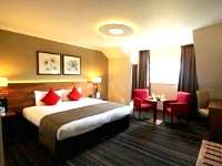 A typical double room at Best Western Palm Hotel London