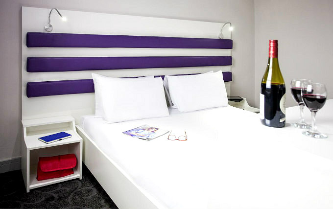 A typical double room at Ibis Styles London Croydon