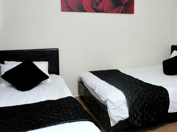 Triple rooms at City View Hotel Roman Road Market are the ideal choice for groups of friends or families