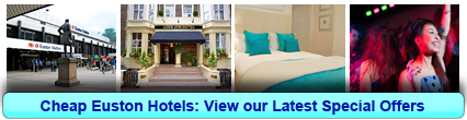 Book Cheap Hotels in Euston