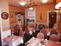 Enjoy a meal in the restaurant at the Paddington Rooms
