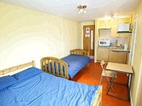 A typical triple room at Horizons Accommodation