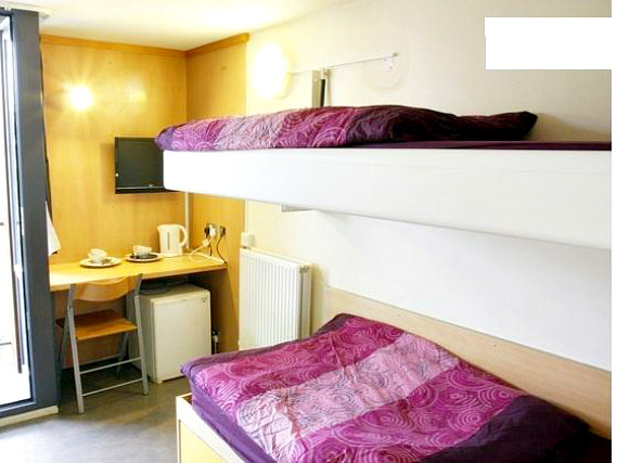 Dorm room at Horizons Accommodation