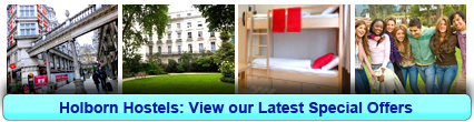 Book Hostels in Holborn