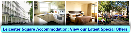 Accommodation in Leicester Square, London