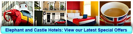 Elephant and Castle Hotels: Book from only £12.50 per person!