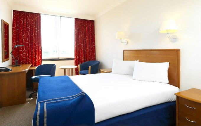 A double room at Airport Inn Gatwick