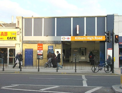 Kilburn High Road Train Station, London