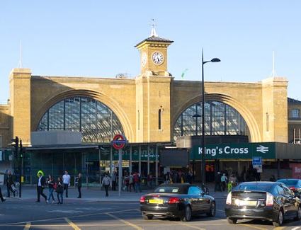 London Kings Cross Train Station, London