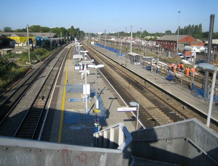Acton Main Line Train Station, London