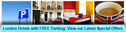 Click here to book a London hotels with FREE Parking now!