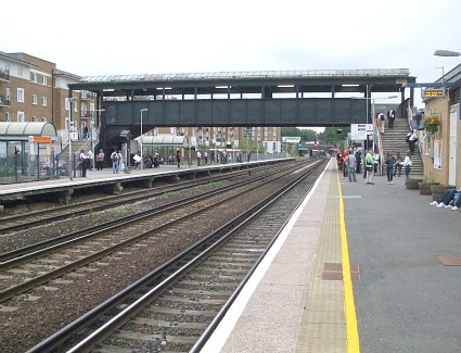 Kensington Olympia Train Station, London