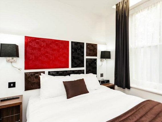 Unwind after a busy day exploring London in the comfort of your double room