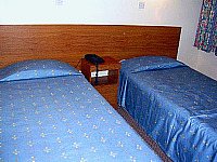 A typical twin room at Majestic Hotel